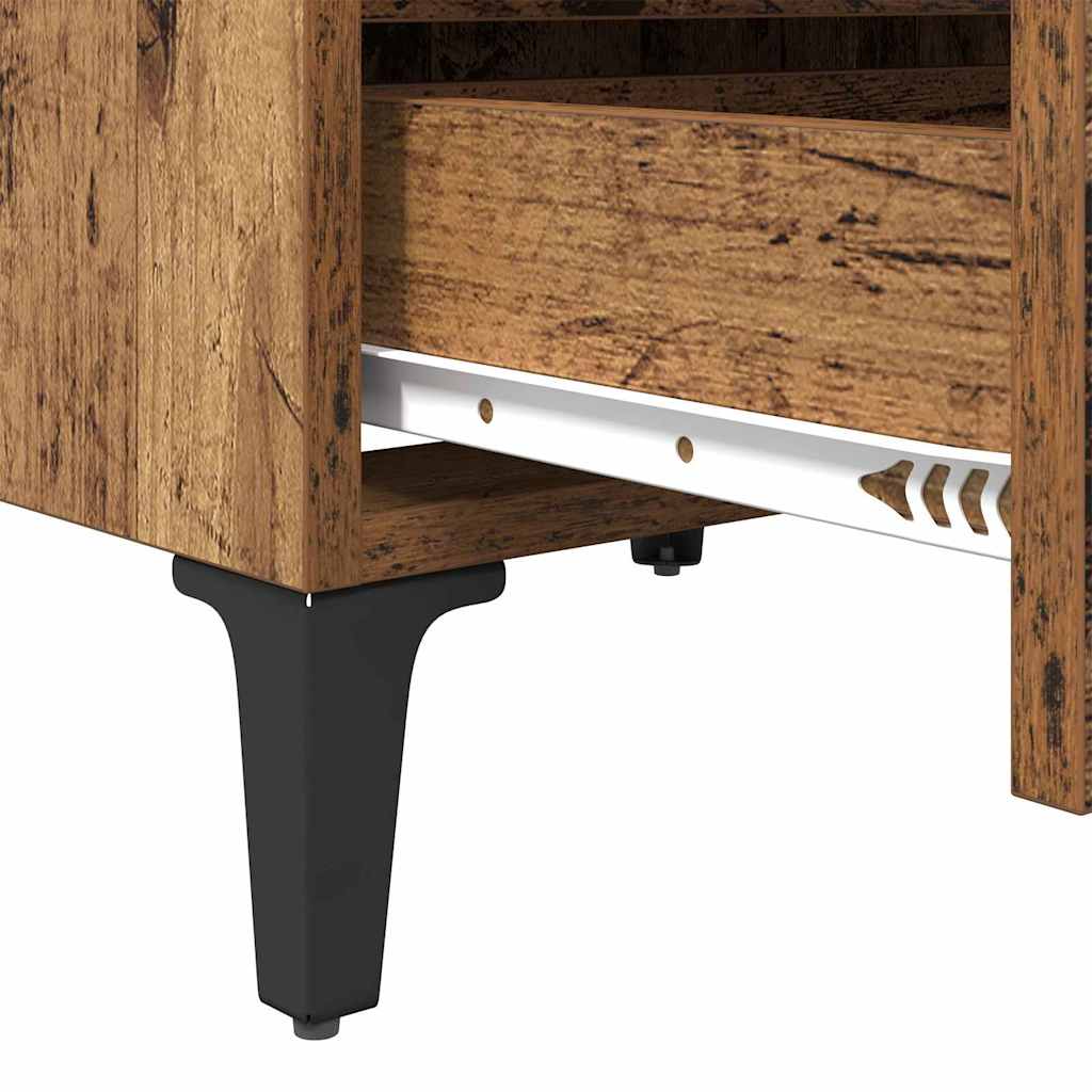 Nachttisch Altholz 40 x 35 x 50 cm Holzwerkstoff
