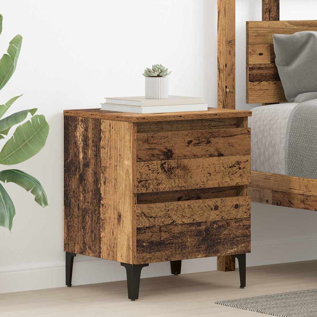 Nachttisch Altholz 40 x 35 x 50 cm Holzwerkstoff