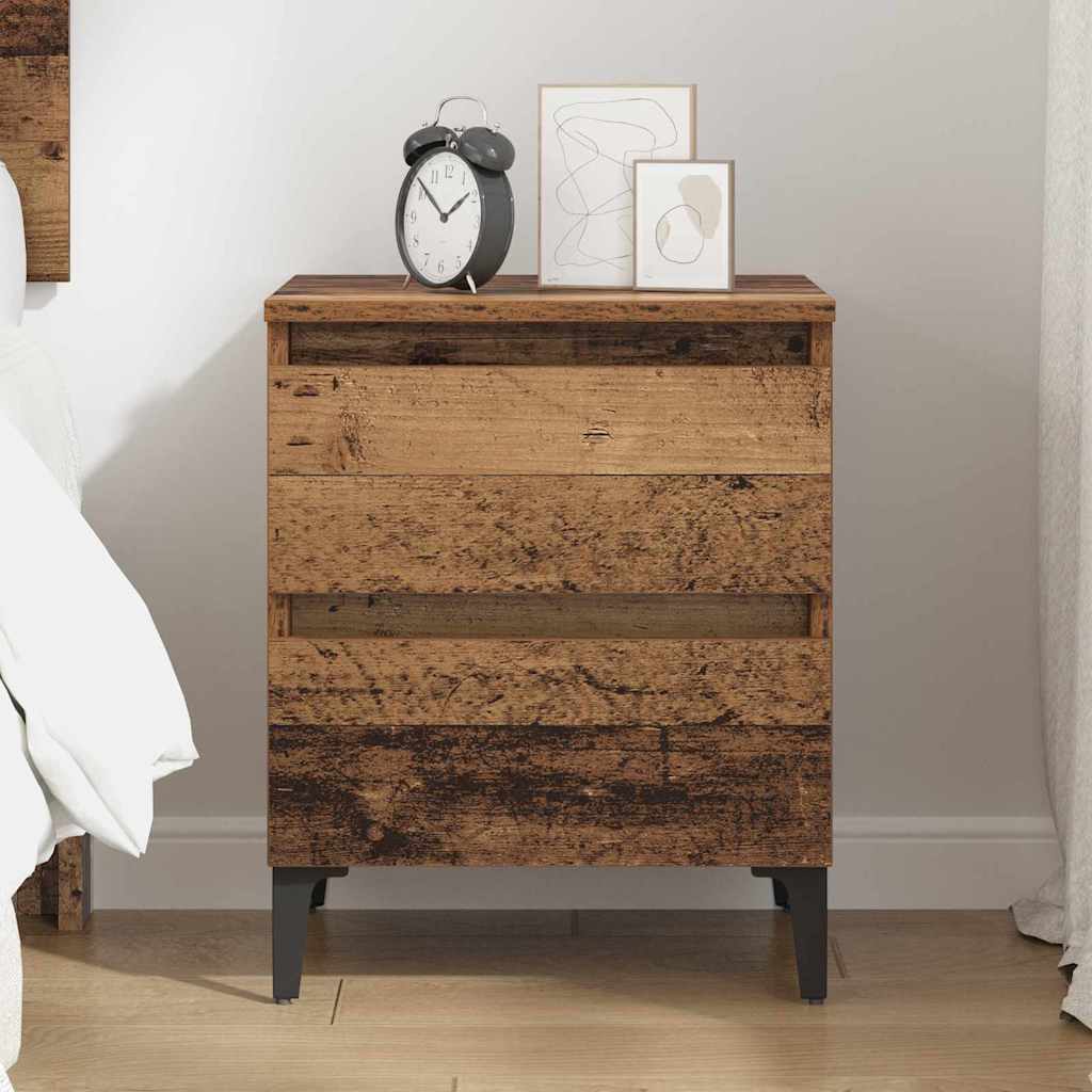 Nachttisch Altholz 40 x 35 x 50 cm Holzwerkstoff