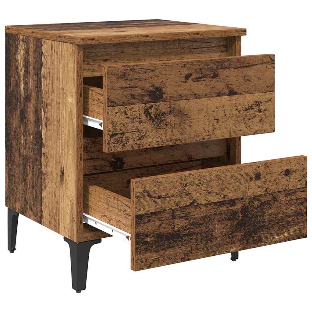 Nachttisch Altholz 40 x 35 x 50 cm Holzwerkstoff
