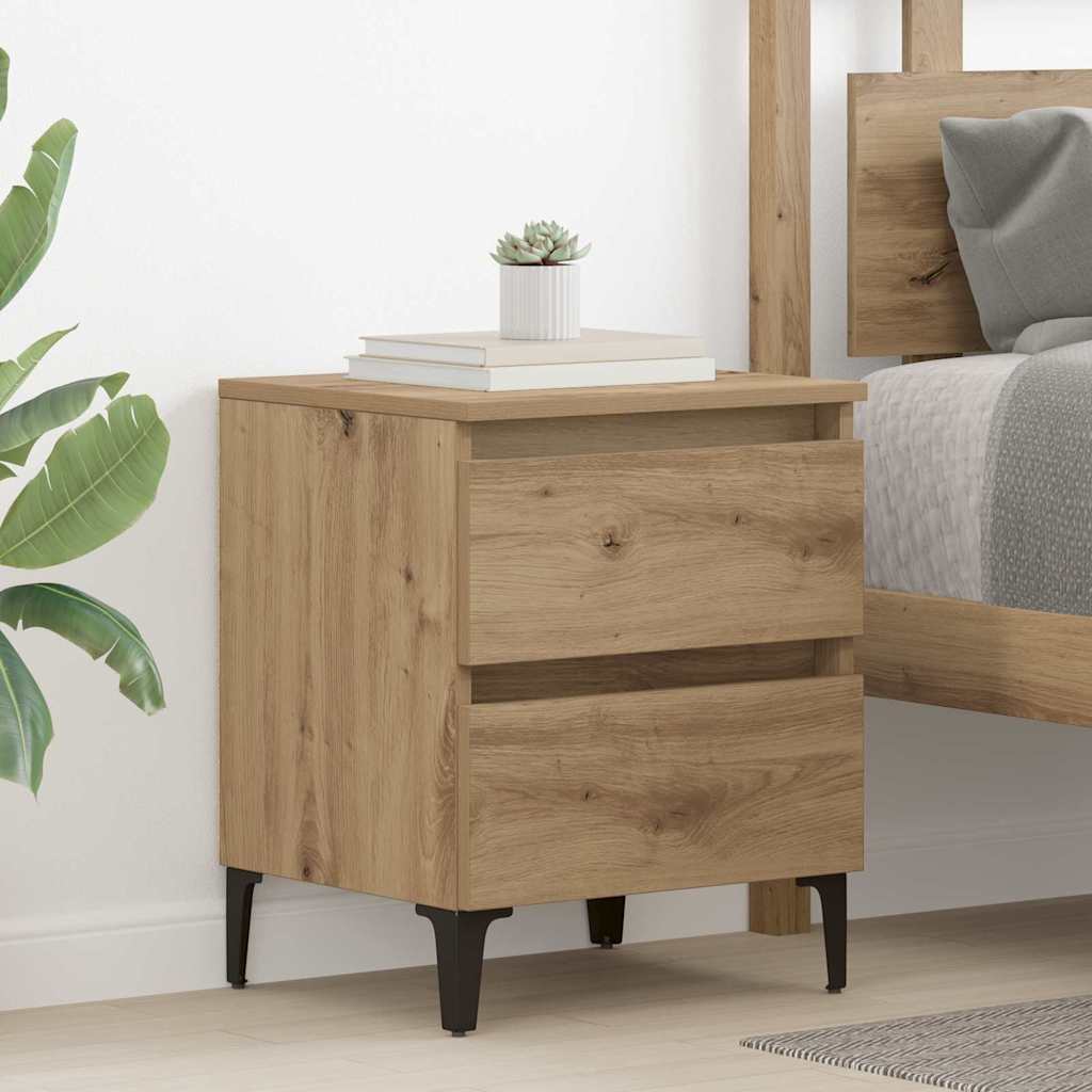 Nachttisch Artisan-Eiche 40 x 35 x 50 cm Holzwerkstoff