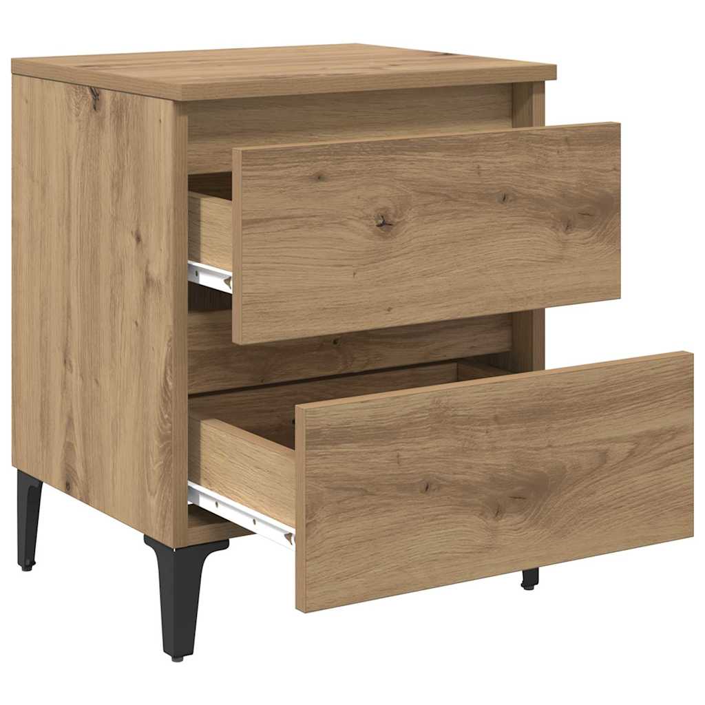 Nachttisch Artisan-Eiche 40 x 35 x 50 cm Holzwerkstoff