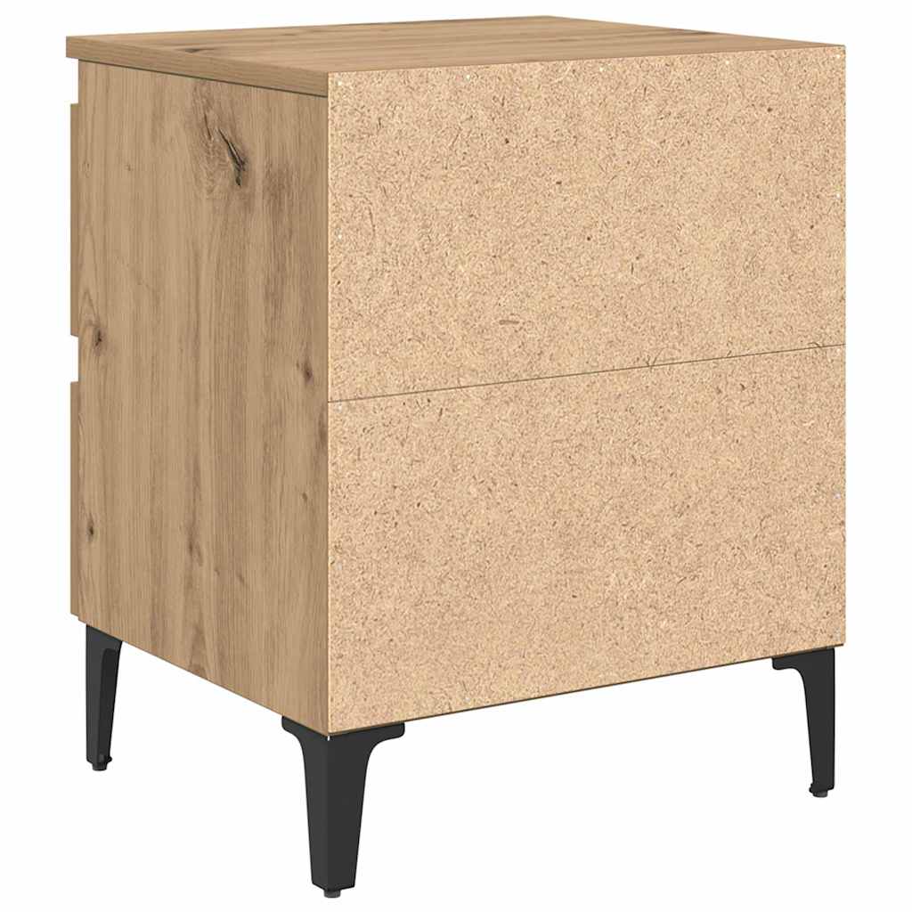 Nachttisch Artisan-Eiche 40 x 35 x 50 cm Holzwerkstoff