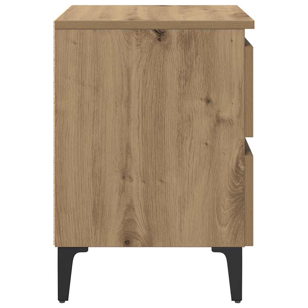 Nachttisch Artisan-Eiche 40 x 35 x 50 cm Holzwerkstoff