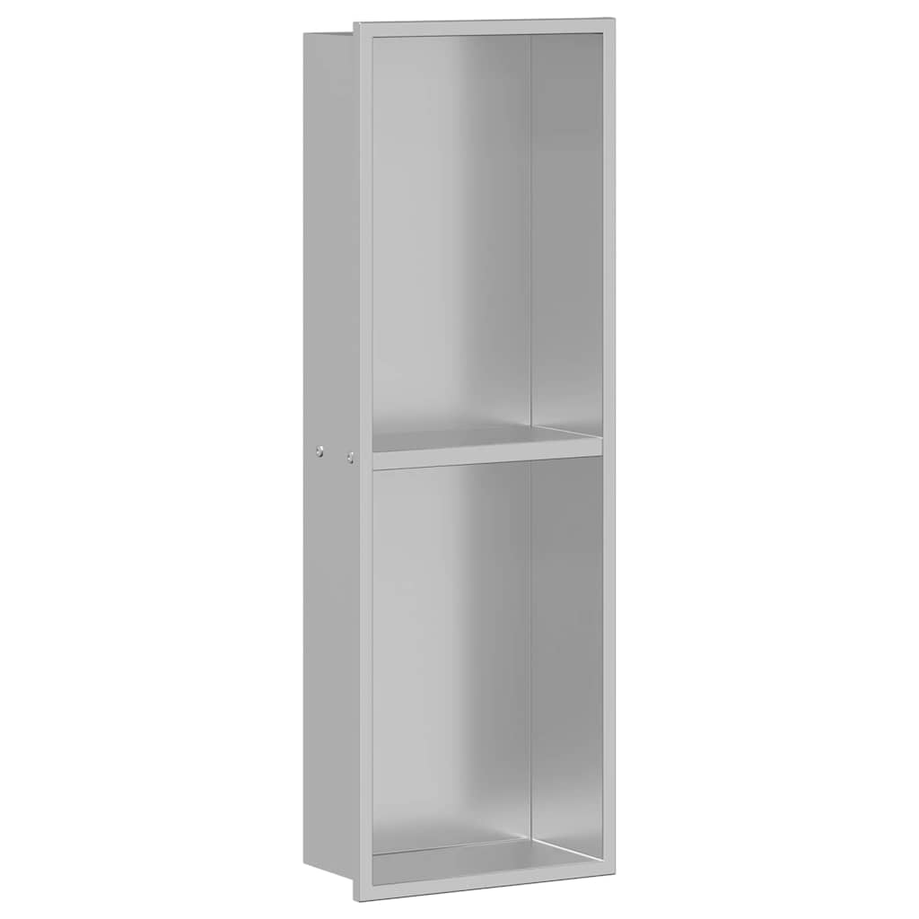 Duschnische Silber 60 x 20 x 9,5 cm Edelstahl