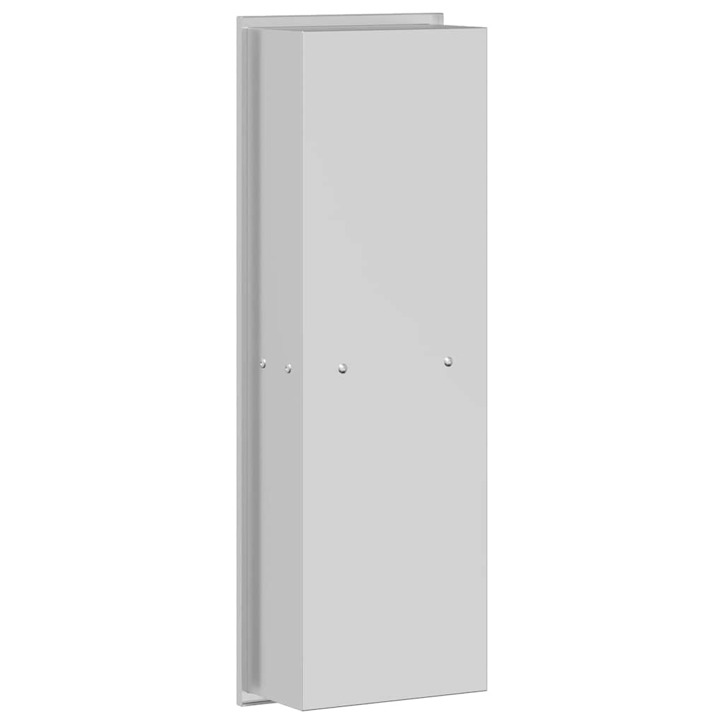 Duschnische Silber 60 x 20 x 9,5 cm Edelstahl