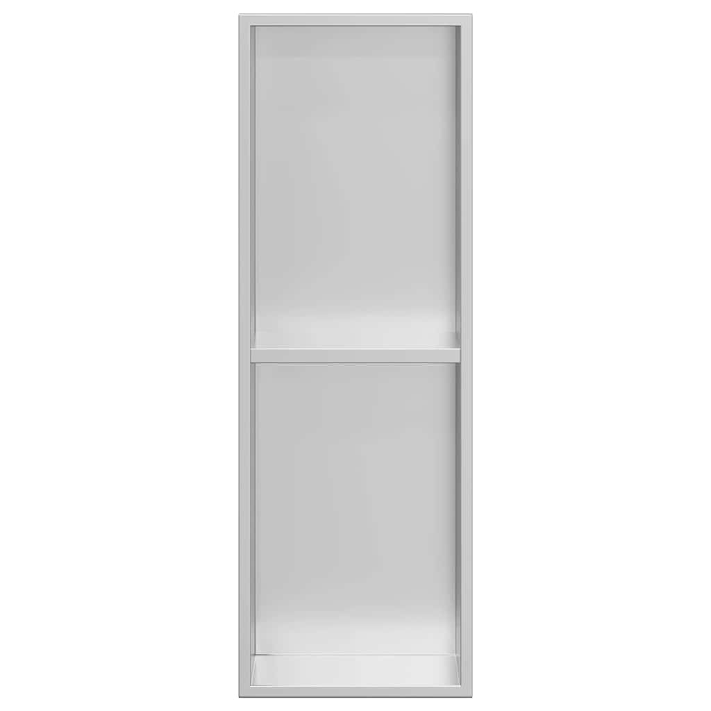 Duschnische Silber 60 x 20 x 9,5 cm Edelstahl