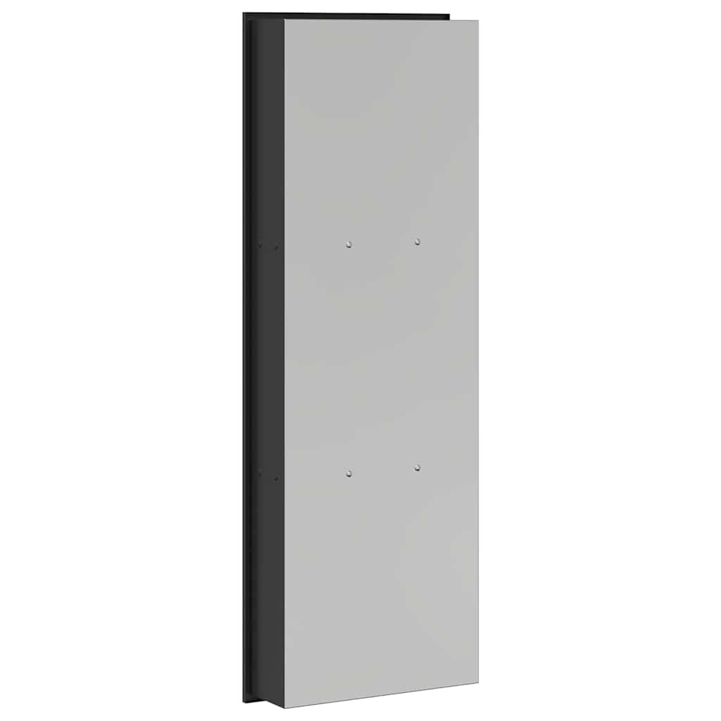 Duschnische Schwarz 92 x 32 x 10 cm Edelstahl