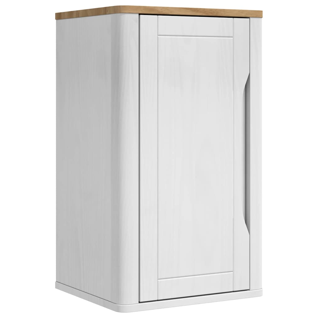 Badezimmer-Wandschrank mit Regal FLORO Weiß 35 x 30 x 60 cm