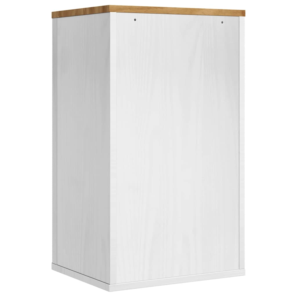 Badezimmer-Wandschrank mit Regal FLORO Weiß 35 x 30 x 60 cm