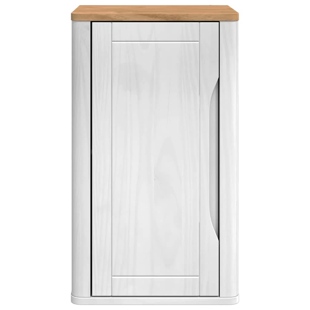 Badezimmer-Wandschrank mit Regal FLORO Weiß 35 x 30 x 60 cm