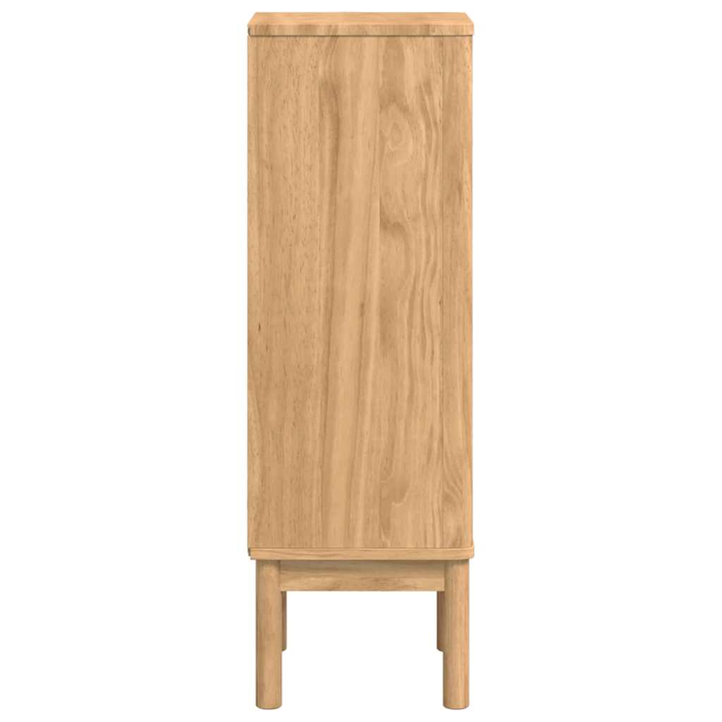 Badezimmerschrank mit Regal FLORO Wachsbraun 35 x 30 x 90 cm