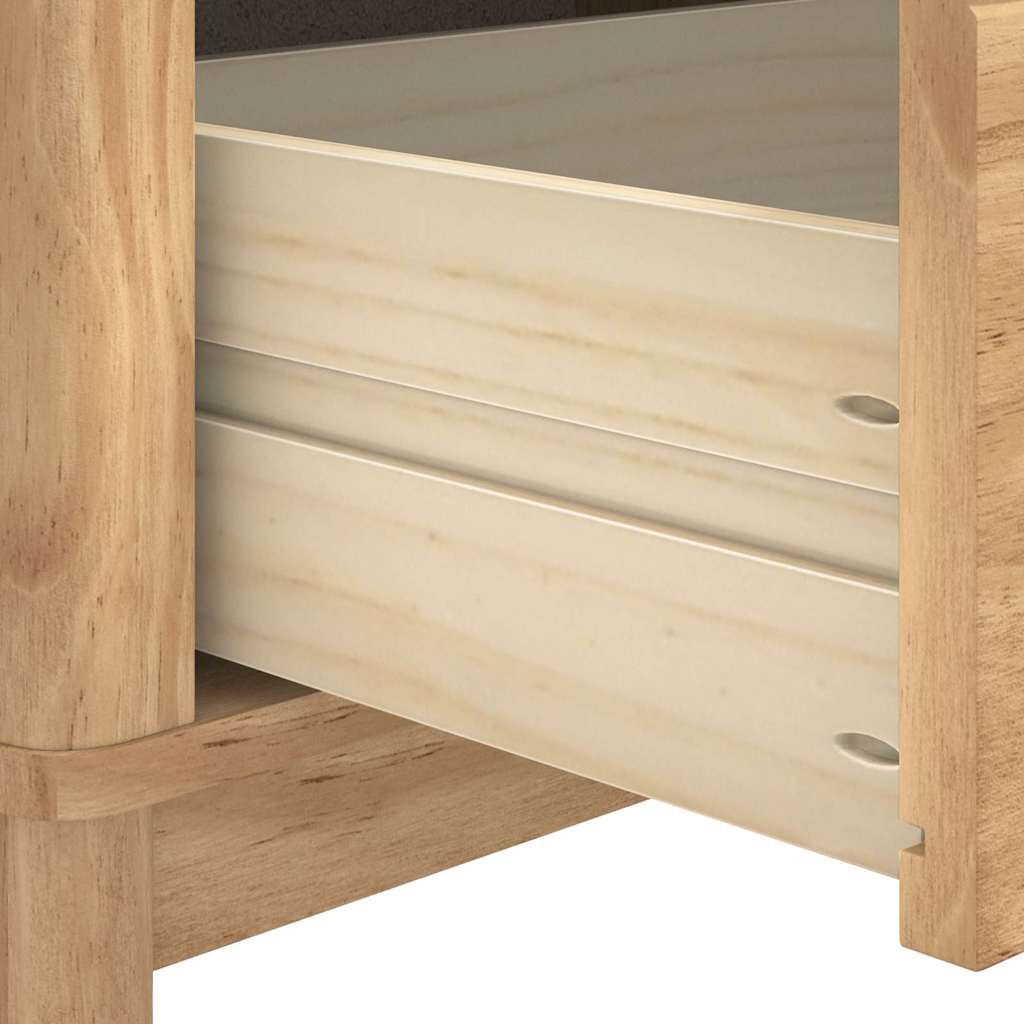 Flurbank FLORO Wachsbraun 115 x 40 x 45 cm Massivholz Kiefer