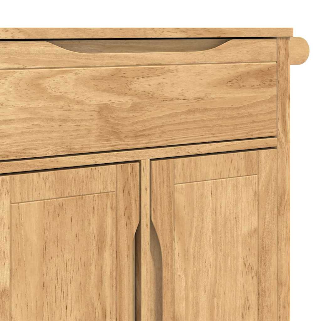 Küchentrolley FLORO Wachsbraun 72,5 x 45 x 80 cm