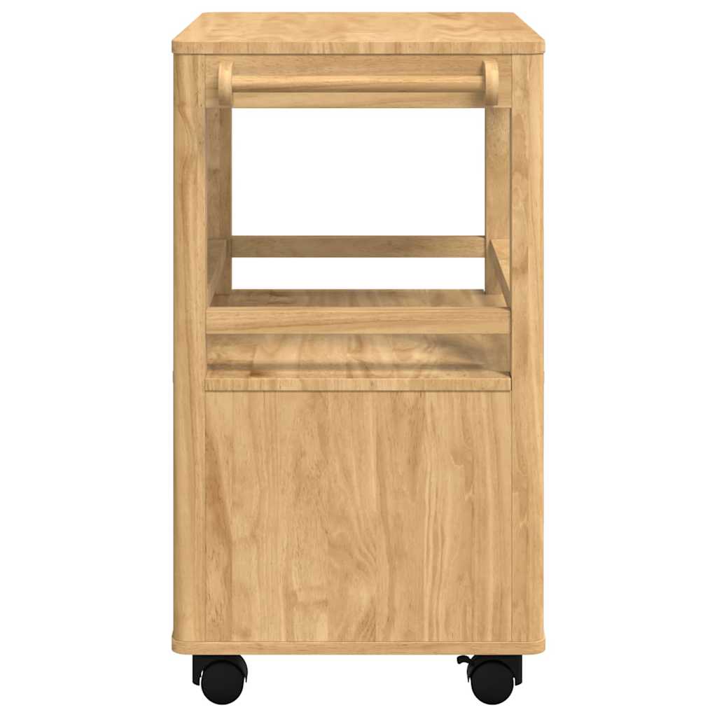 Küchentrolley FLORO Wachsbraun 72,5 x 45 x 80 cm
