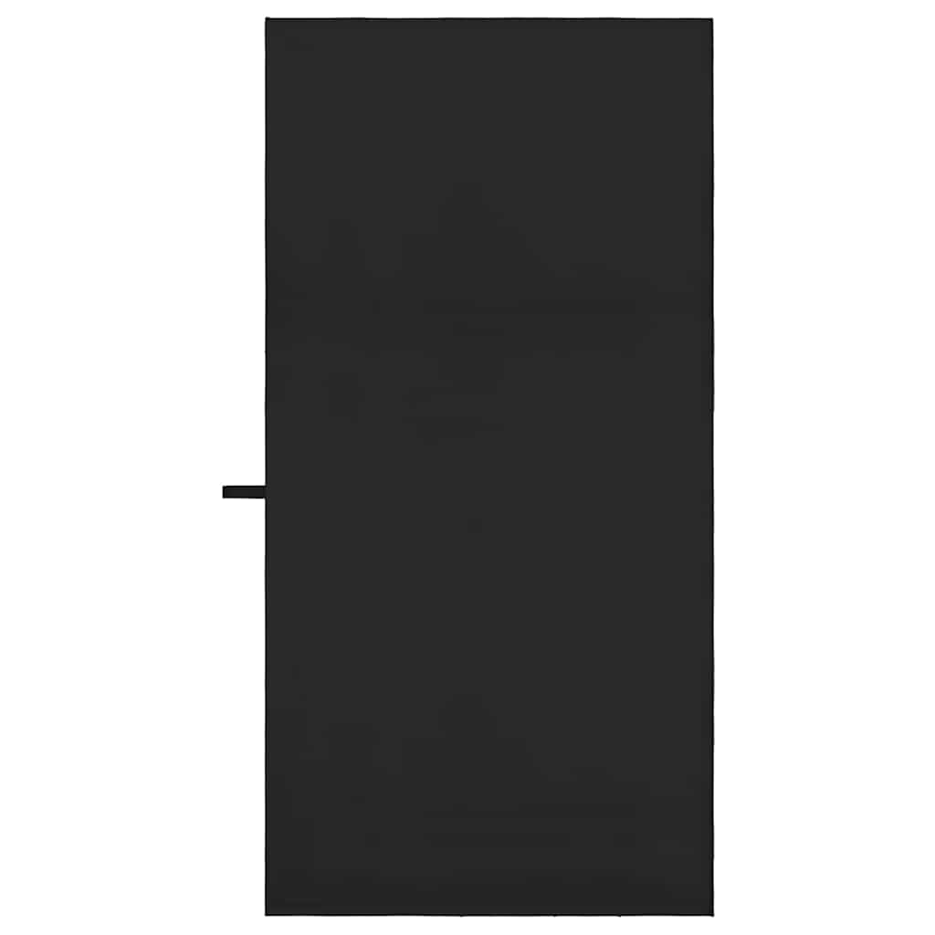 Sporthandtücher 2 stk. Schwarz 140 x 70 cm
