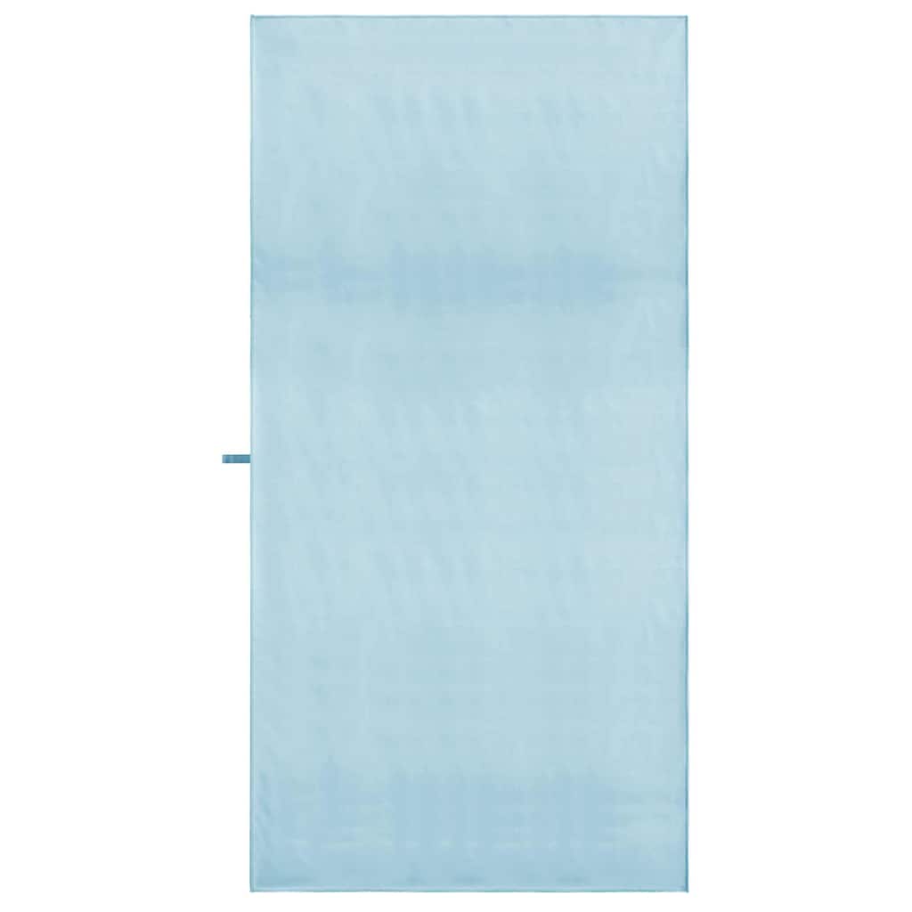 Sporthandtücher 2 stk. Blau 180 x 90 cm