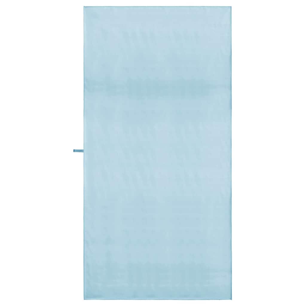 Sporthandtücher 2 stk. Blau 200 x 100 cm