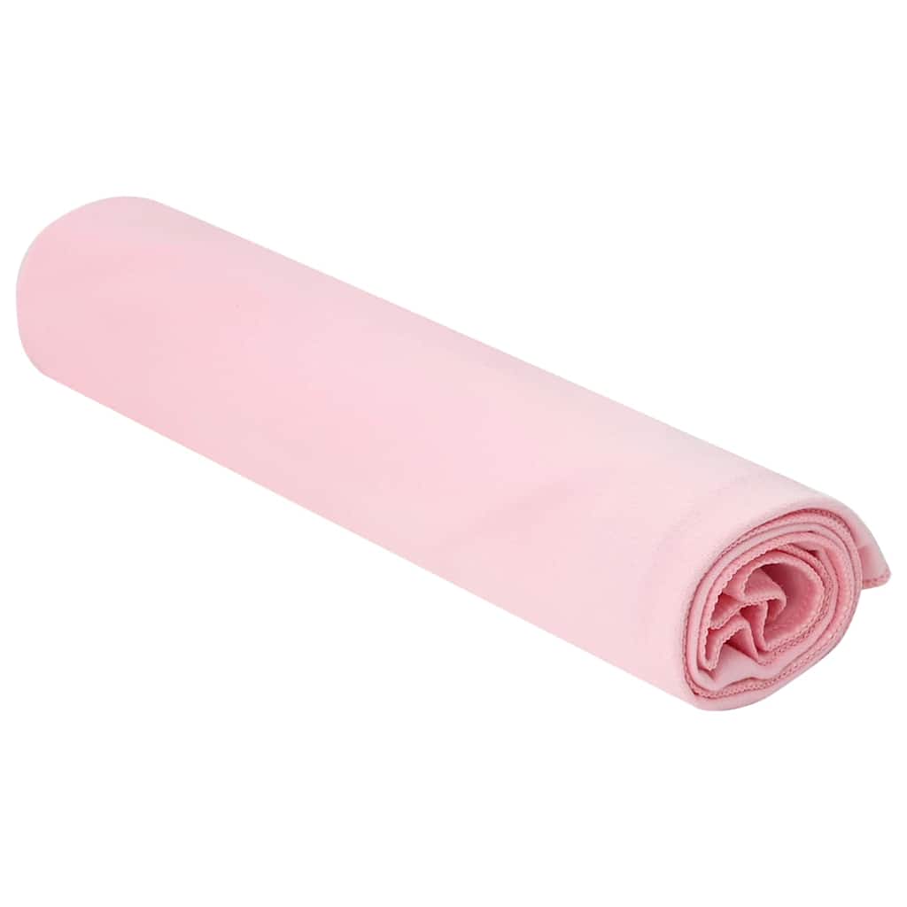 Sporthandtücher 2 stk. Rosa 100 x 50 cm