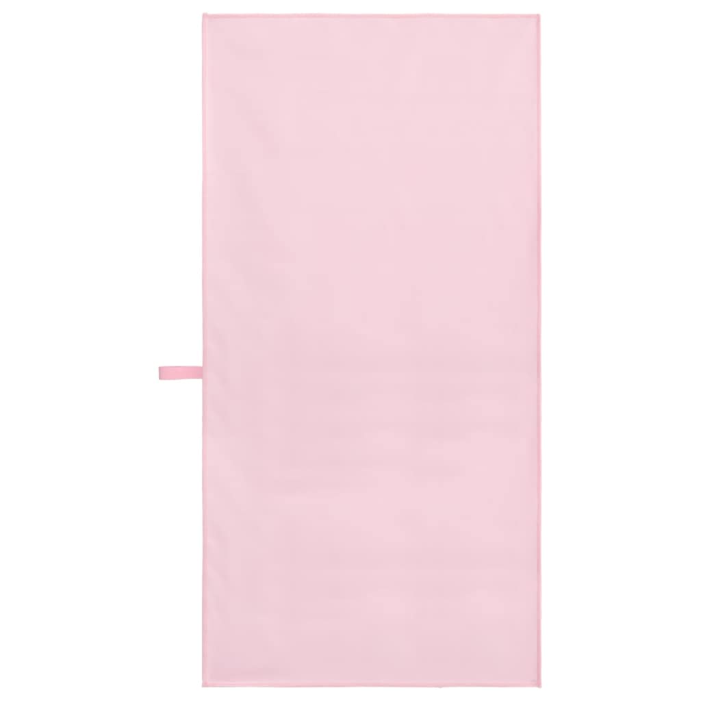 Sporthandtücher 2 stk. Rosa 100 x 50 cm