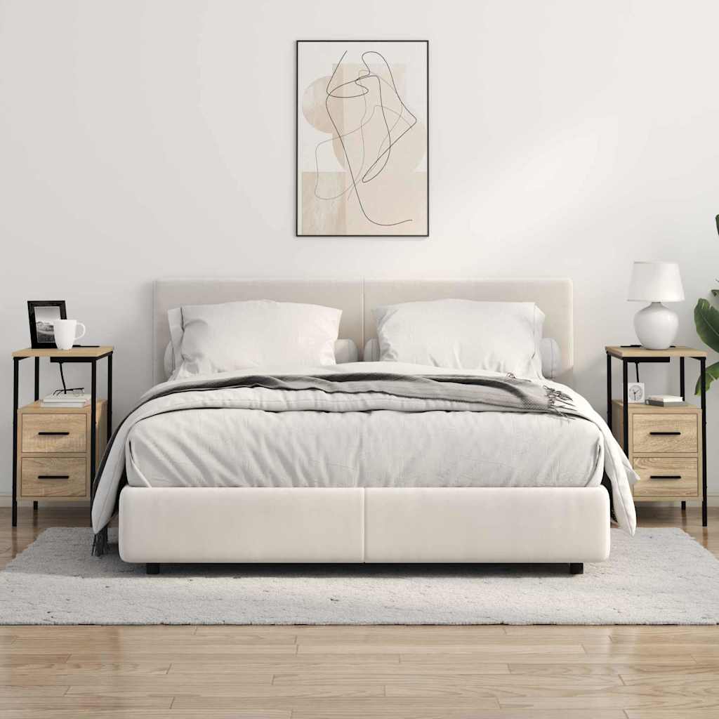 Nachttisch Sonoma-Eiche 30 x 48 x 61 cm Holzwerkstoff