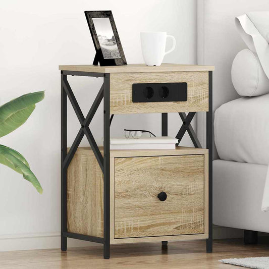 Nachttisch Sonoma Eiche 40 x 31 x 60 cm Holzwerkstoff