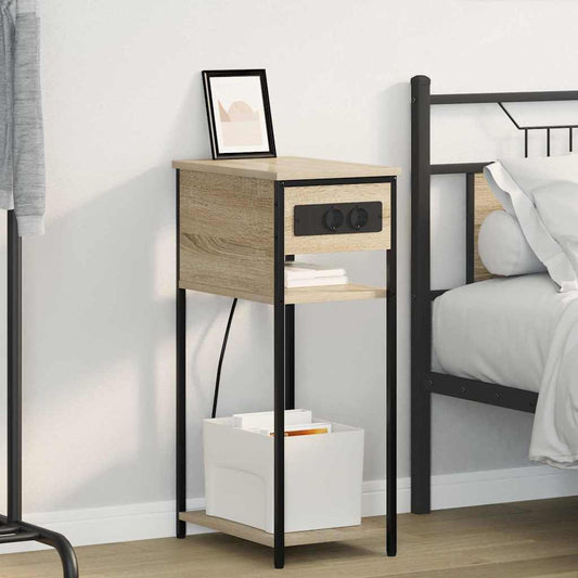 Nachttisch Sonoma Eiche 41 x 28 x 76 cm Holzwerkstoff