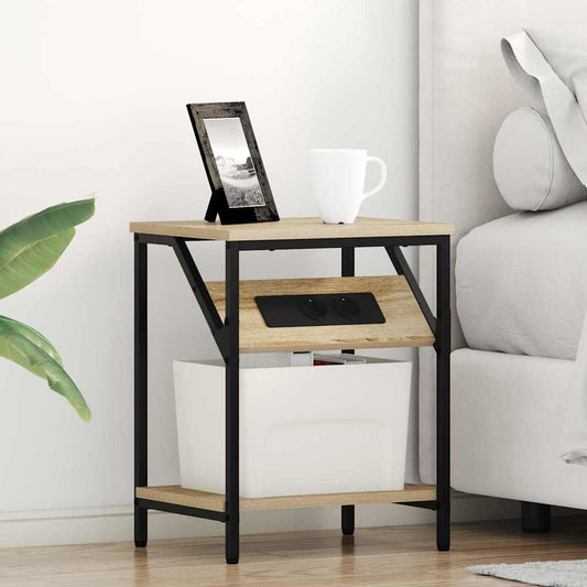 Nachttisch Sonoma Eiche 38 x 30 x 48 cm Holzwerkstoff