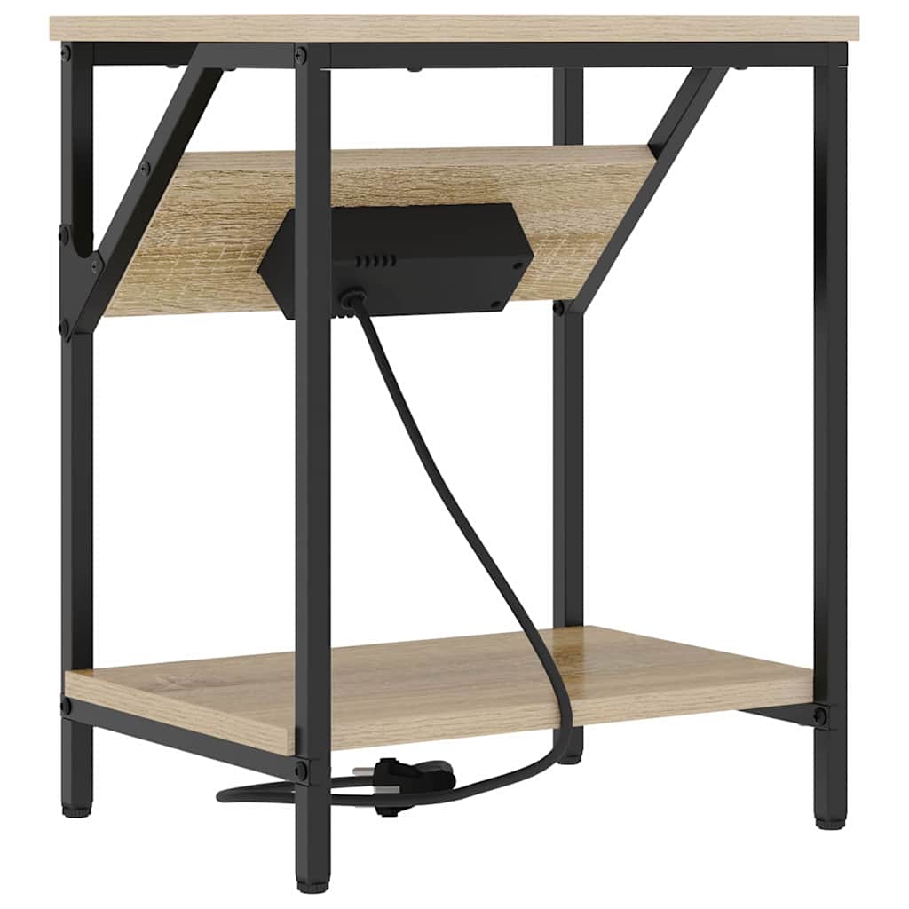 Nachttisch Sonoma Eiche 38 x 30 x 48 cm Holzwerkstoff