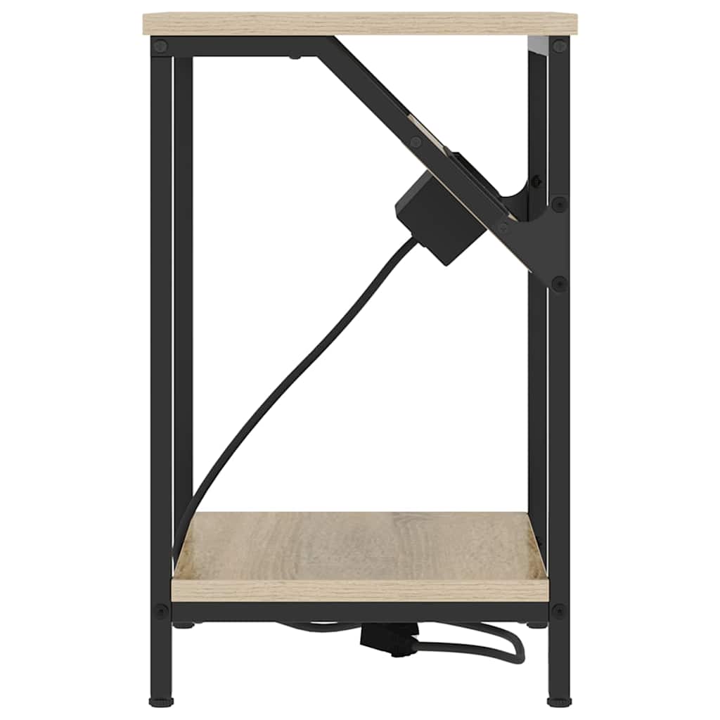 Nachttisch Sonoma Eiche 38 x 30 x 48 cm Holzwerkstoff