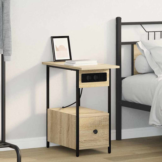 Nachttisch Sonoma Eiche 60 x 30 x 61 cm Holzwerkstoff