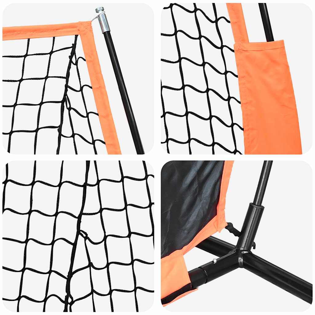Baseball-Übungsnetz Schwarz 250 x 106,5 x 210 cm Polyester