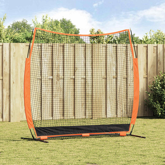 Baseball-Übungsnetz Schwarz 250 x 106,5 x 210 cm Polyester