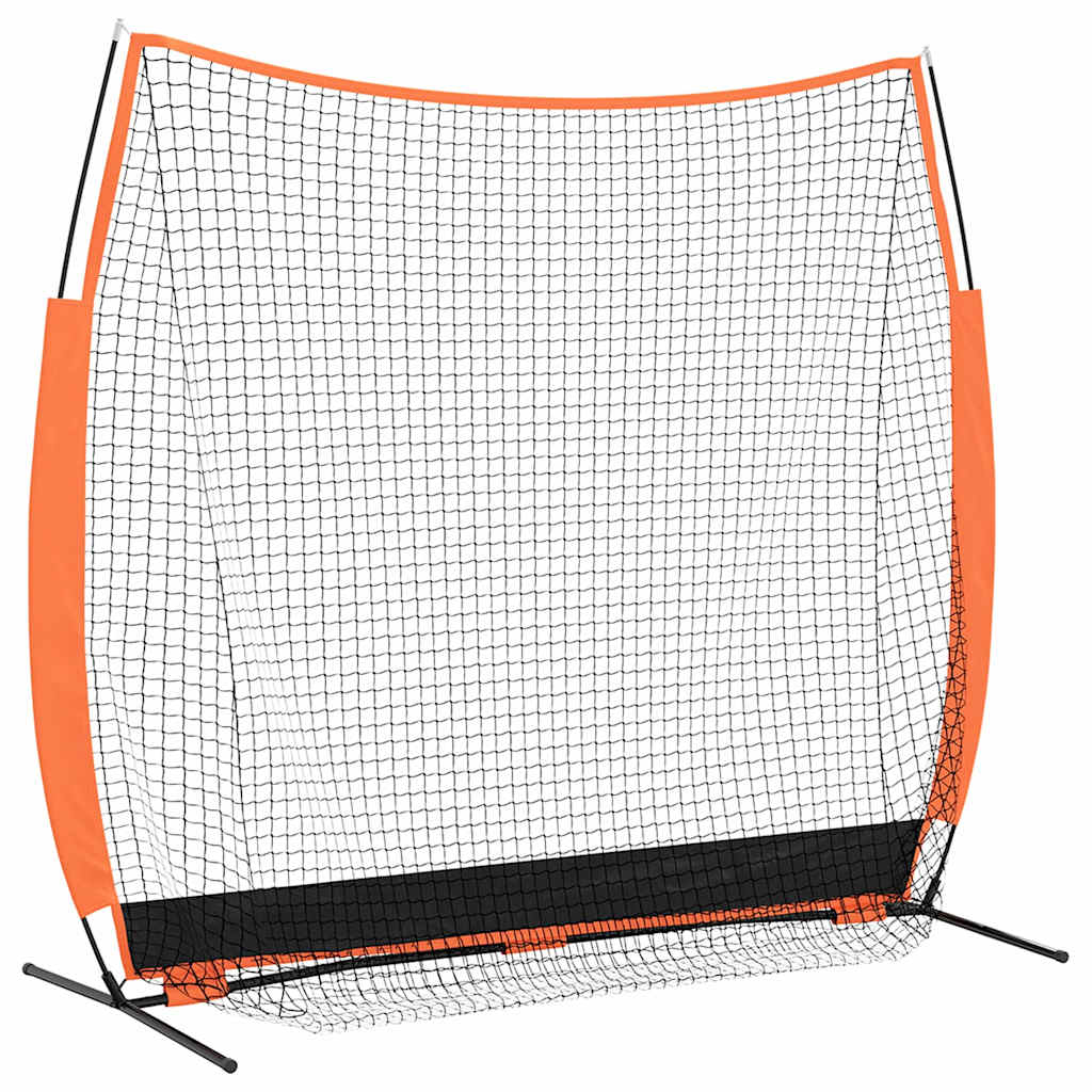 Baseball-Übungsnetz Schwarz 250 x 106,5 x 210 cm Polyester
