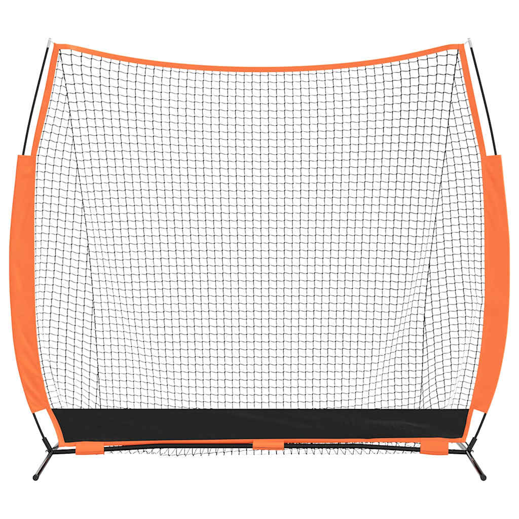 Baseball-Übungsnetz Schwarz 250 x 106,5 x 210 cm Polyester