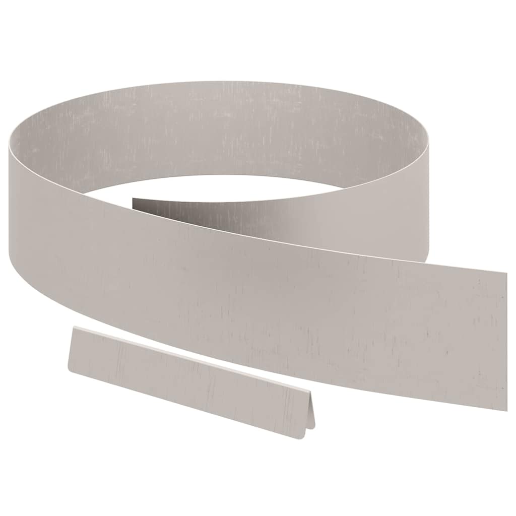 Raseneinfassung 450 x 15 cm Wetterfeststahl Rostig
