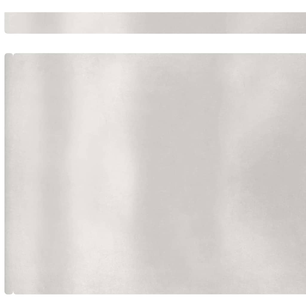 Raseneinfassung 450 x 25 cm Edelstahl Silber