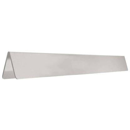 Raseneinfassung 450 x 25 cm Edelstahl Silber