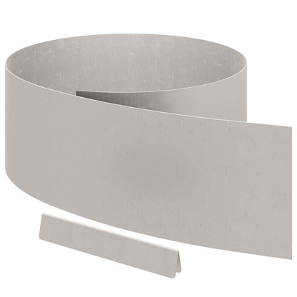 Raseneinfassung 4 stk. 450 x 25 cm Wetterfeststahl Rostig