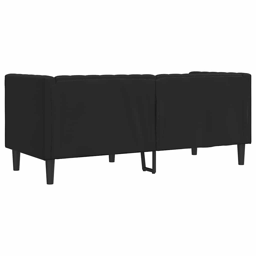 Sofa Schwarz 174 x 74,5 x 70,5 cm PVC