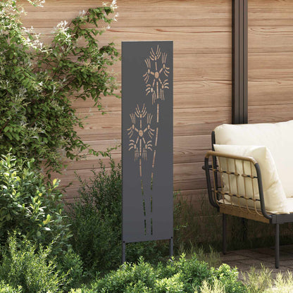Garten Sichtschutz-Leinwand Anthrazit 32 x 140 cm