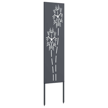 Garten Sichtschutz-Leinwand Anthrazit 32 x 140 cm