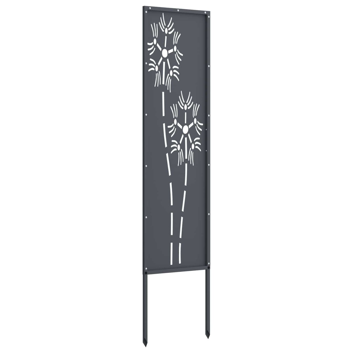 Garten Sichtschutz-Leinwand Anthrazit 32 x 140 cm