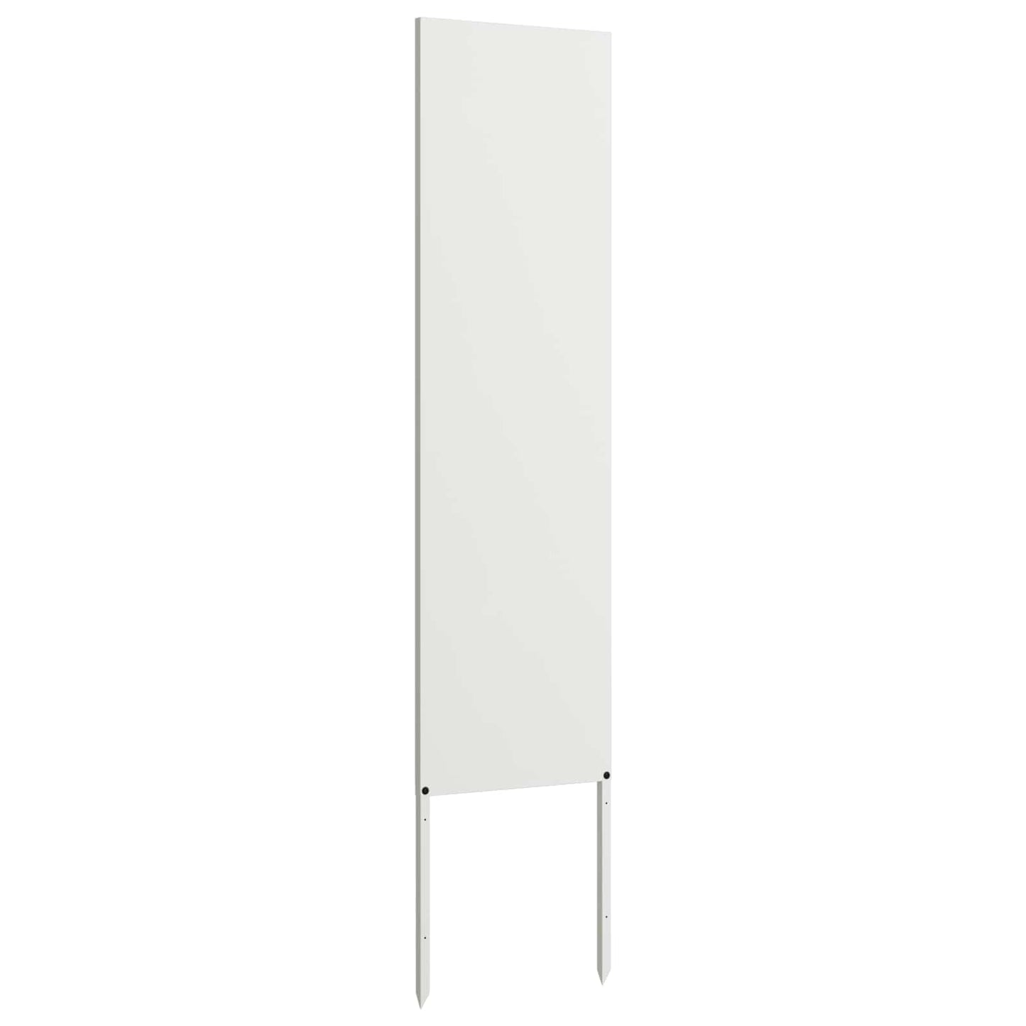 Garten Sichtschutz-Leinwand Weiß 32 x 140 cm