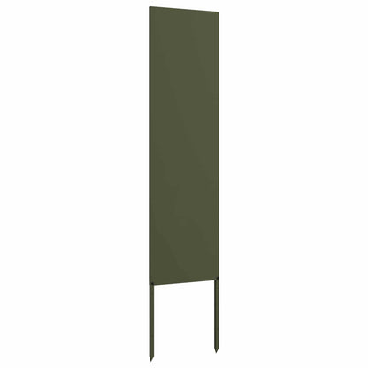 Garten Sichtschutz-Leinwand Olivgrün 32 x 140 cm