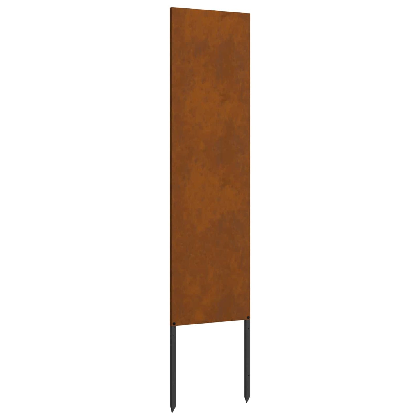 Garten Sichtschutz-Leinwand Rostoptik 32 x 140 cm