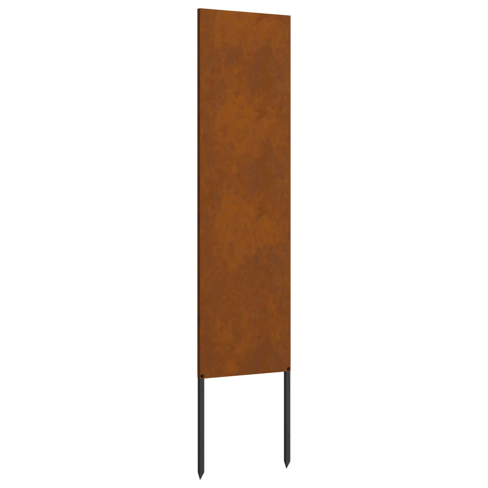 Garten Sichtschutz-Leinwand Rostoptik 32 x 140 cm