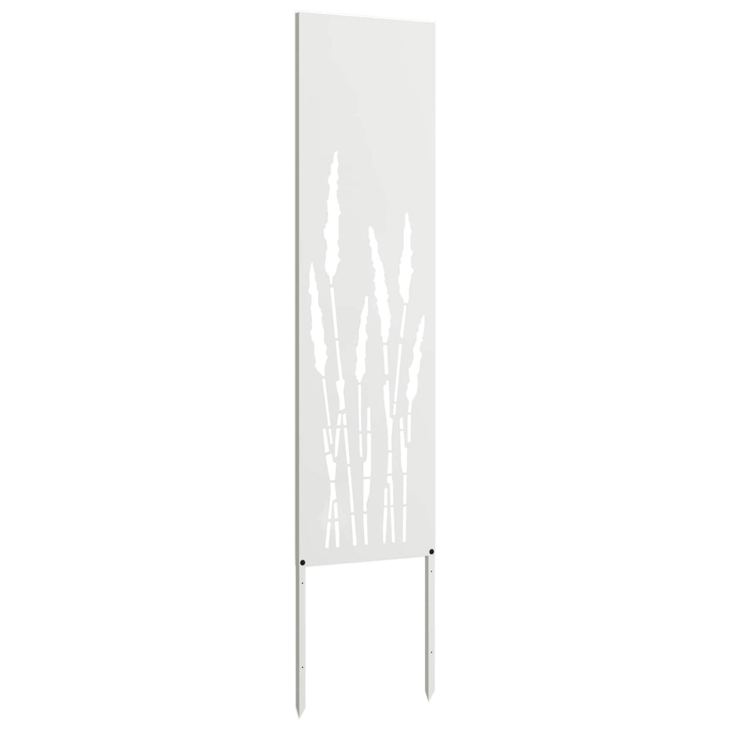 Garten Sichtschutz-Leinwand Weiß 32 x 140 cm