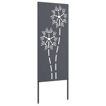 Garten Sichtschutz-Leinwand Anthrazit 50 x 140 cm