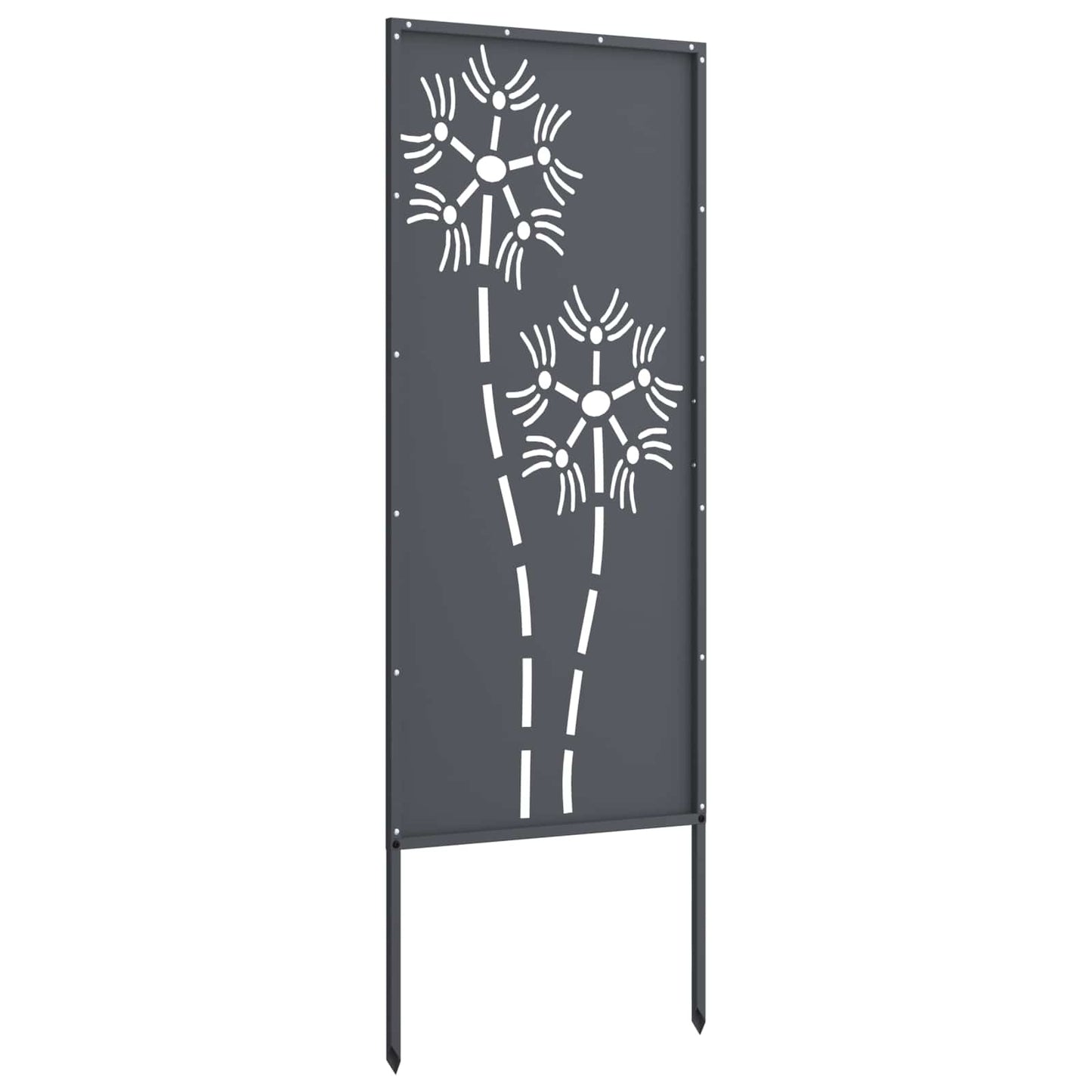 Garten Sichtschutz-Leinwand Anthrazit 50 x 140 cm